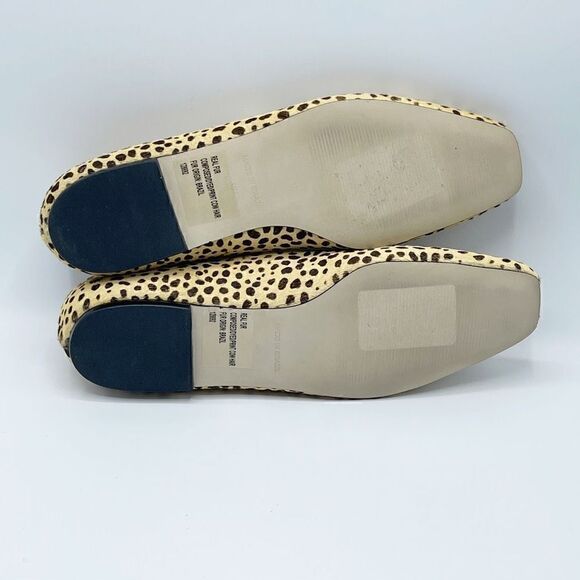 Steve Madden square toe Brya flat - cow hide - NWOB - Women’s size 10 - Made in - Picture 8 of 9